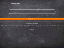 Tablet Screenshot of elanews.com